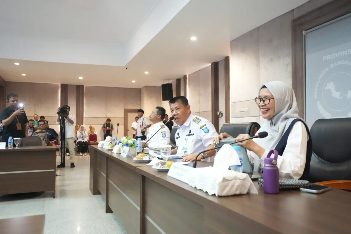 Pemprov Babel dan BPN Sepakati Revisi Tata Ruang serta IUP yang Dinilai Tidak Efektif