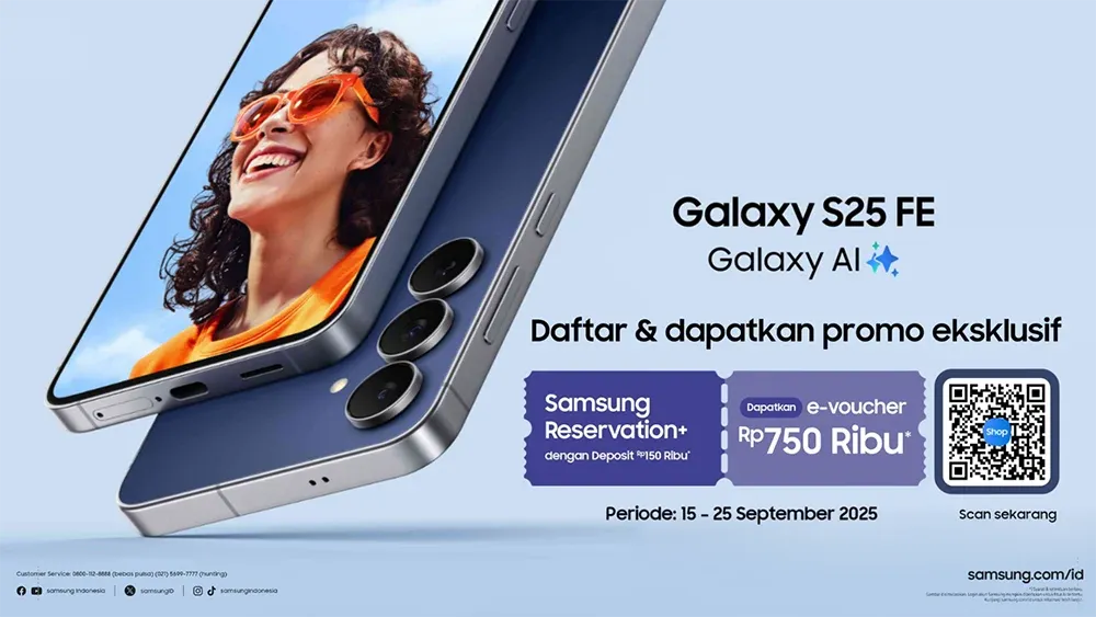 Amazon Beri Diskon US$150 untuk Samsung Galaxy S25 FE, Jadi Opsi Menarik di Kelas Flagship-Killer