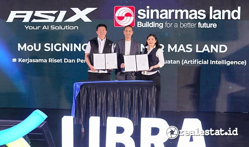 BSDE dan ASIX Sepakati Pengembangan Pusat Riset, Akademi AI dan Robotik di BSD City