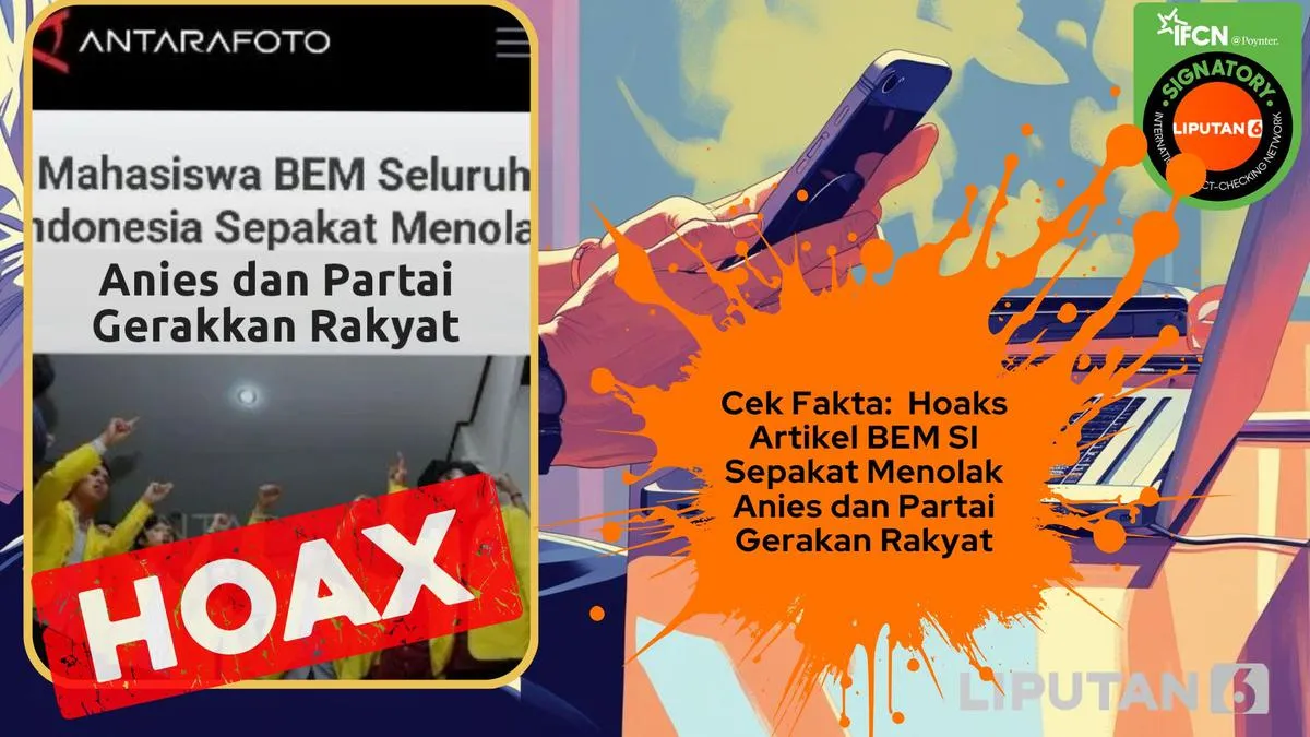 Hoaks Mengatasnamakan BEM Kembali Beredar, Ini Deretan Klaim yang Beredar di Media Sosial