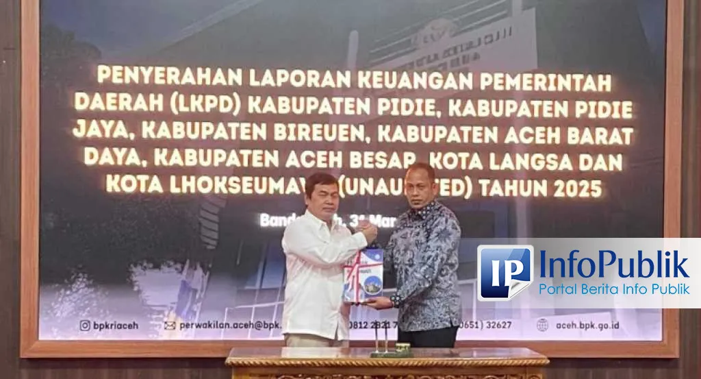 Pemkot Lhokseumawe Serahkan LKPD 2025 ke BPK Aceh