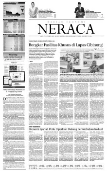 Epaper Harian Ekonomi Neraca Menampilkan Daftar Edisi 16–24 September 2026