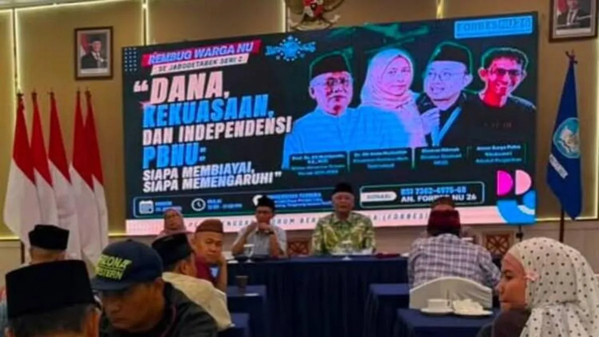Rembug Warga NU di Tangerang Soroti Transparansi, Akuntabilitas, dan Independensi Organisasi