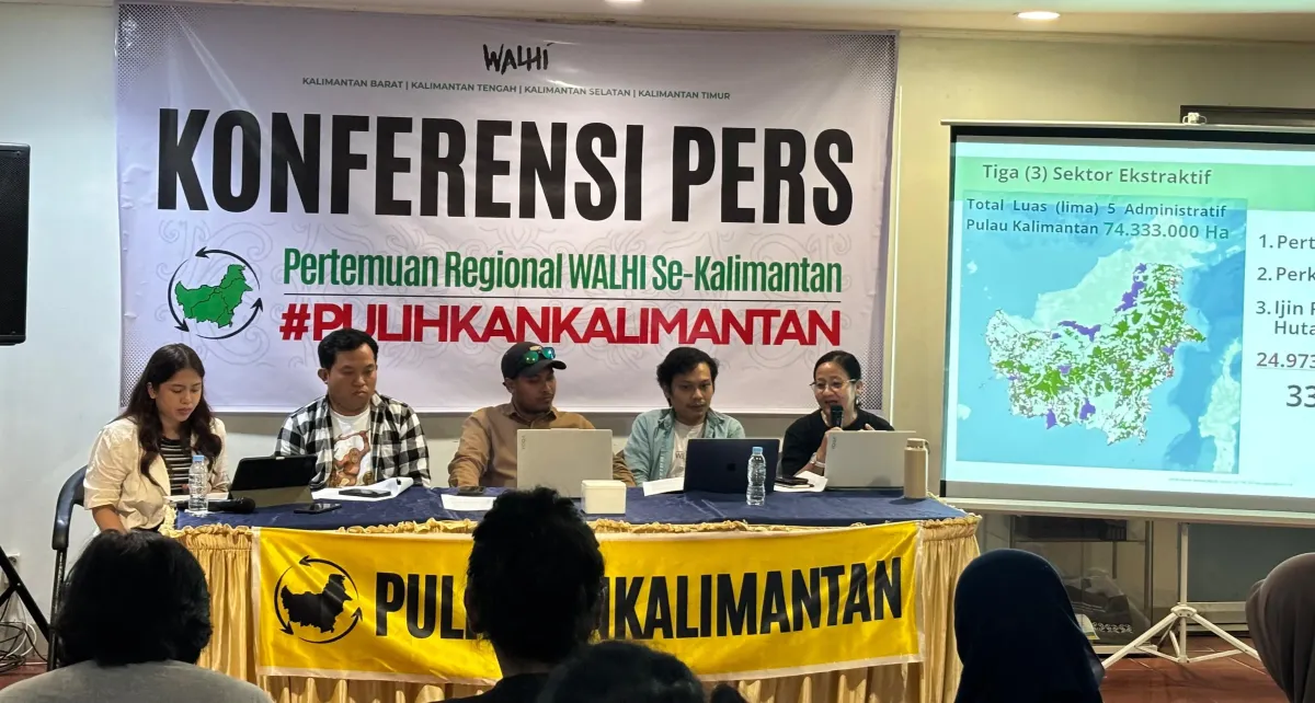 WALHI Soroti Deforestasi Kalimantan: Perizinan Dinilai Picu Krisis Ekologis dan Konflik Tenurial