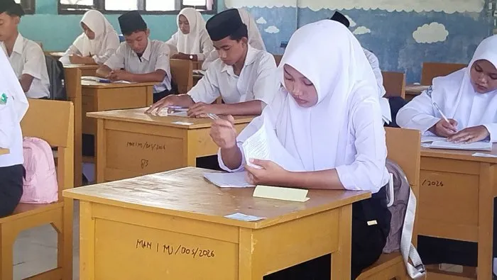 Ujian Akademik PMBM MAN 1 Muaro Jambi Berlangsung Tertib, Madrasah Tekankan Transparansi Seleksi