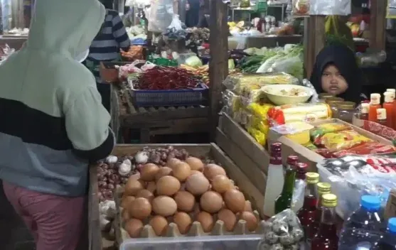 Harga Bumbu Dapur di Pasar Tradisional Kota Metro Masih Berfluktuasi