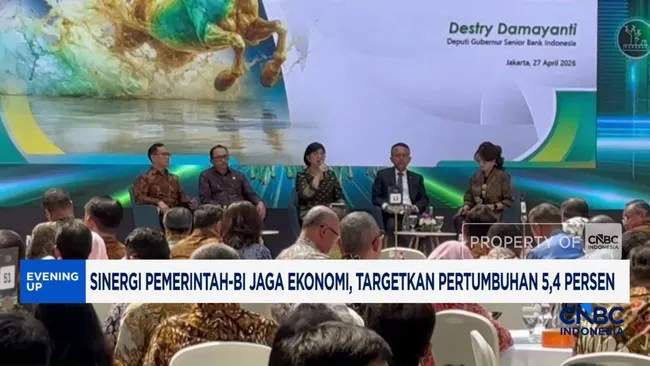 Ekonomi Global Bergejolak, Indonesia Berupaya Menjaga Pertumbuhan 5,4%