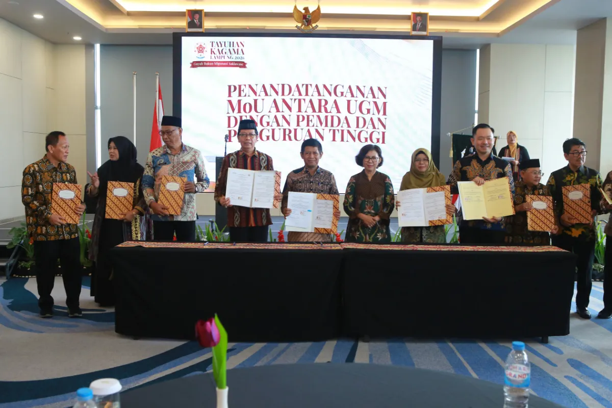 UGM Perkuat Kolaborasi di Lampung untuk Pengembangan SDM dan Riset Terapan