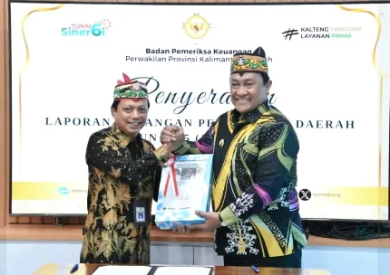 Pemprov Kalteng Serahkan LKPD 2025 ke BPK, Tegaskan Komitmen Transparansi dan Akuntabilitas