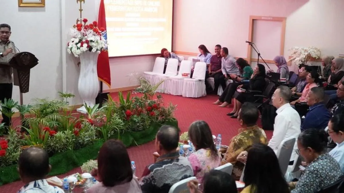 Pemkot Ambon Resmi Terapkan SIPD Daring untuk Pengelolaan Keuangan yang Lebih Transparan