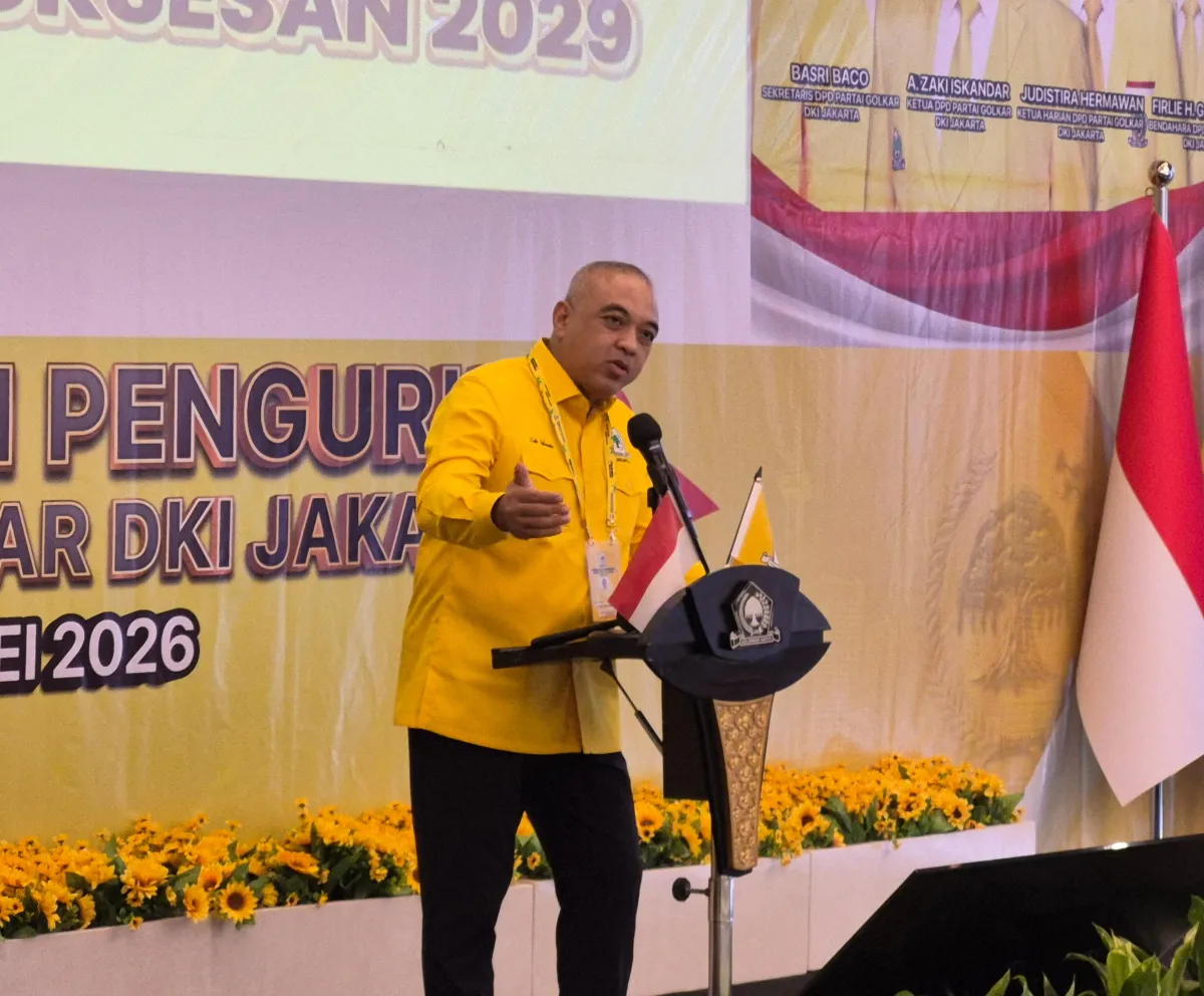 Ketua Golkar DKI Ahmed Zaki Ingatkan Kader Waspadai Hoaks dan Manipulasi Konten Berbasis AI