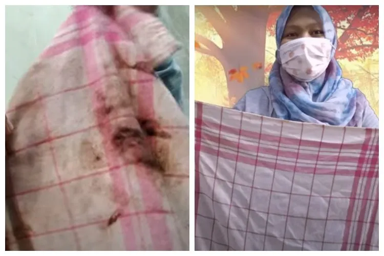Cara cepat membersihkan kain serbet dapur yang dekil, cukup satu bahan dan tanpa disikat