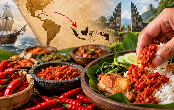 Mengapa Rasa Pedas dan Sambal Begitu Melekat di Meja Makan Indonesia?