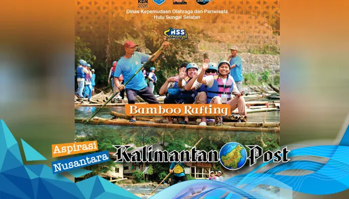 Festival Bamboo Rafting Masuk Agenda KEN 2026, Digelar 26 Juni di Loksado