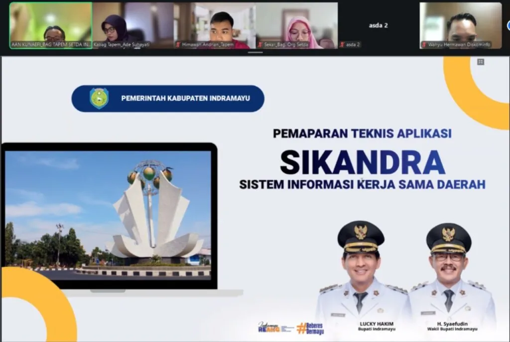 Pemkab Indramayu Uji Coba Aplikasi Sistem Informasi Kerja Sama Daerah untuk Perkuat Tata Kelola dan Investasi