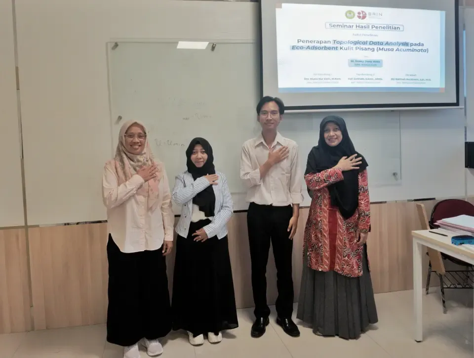FMIPA Unsoed dan BRIN Perkuat Kolaborasi Riset, Mahasiswa Kembangkan Machine Learning untuk Isu Lingkungan