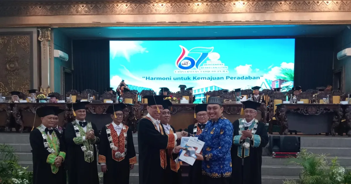 Dies Natalis ke-67, Untan Tegaskan Komitmen Kampus Unggul dan Berkelanjutan