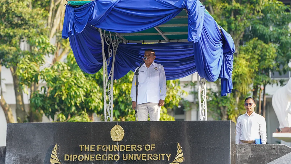 Rektor UNDIP Dorong Hilirisasi Riset untuk Bangun Optimisme dan Kemandirian Bangsa