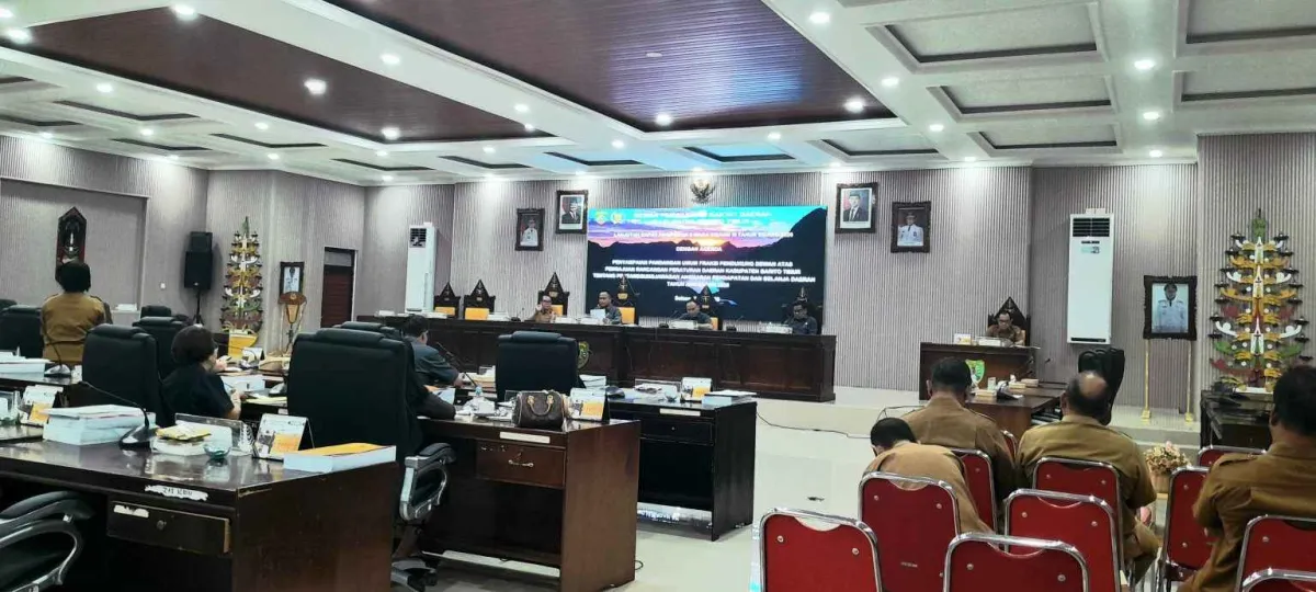 DPRD Barito Timur Lanjutkan Pembahasan Raperda Pertanggungjawaban APBD 2025