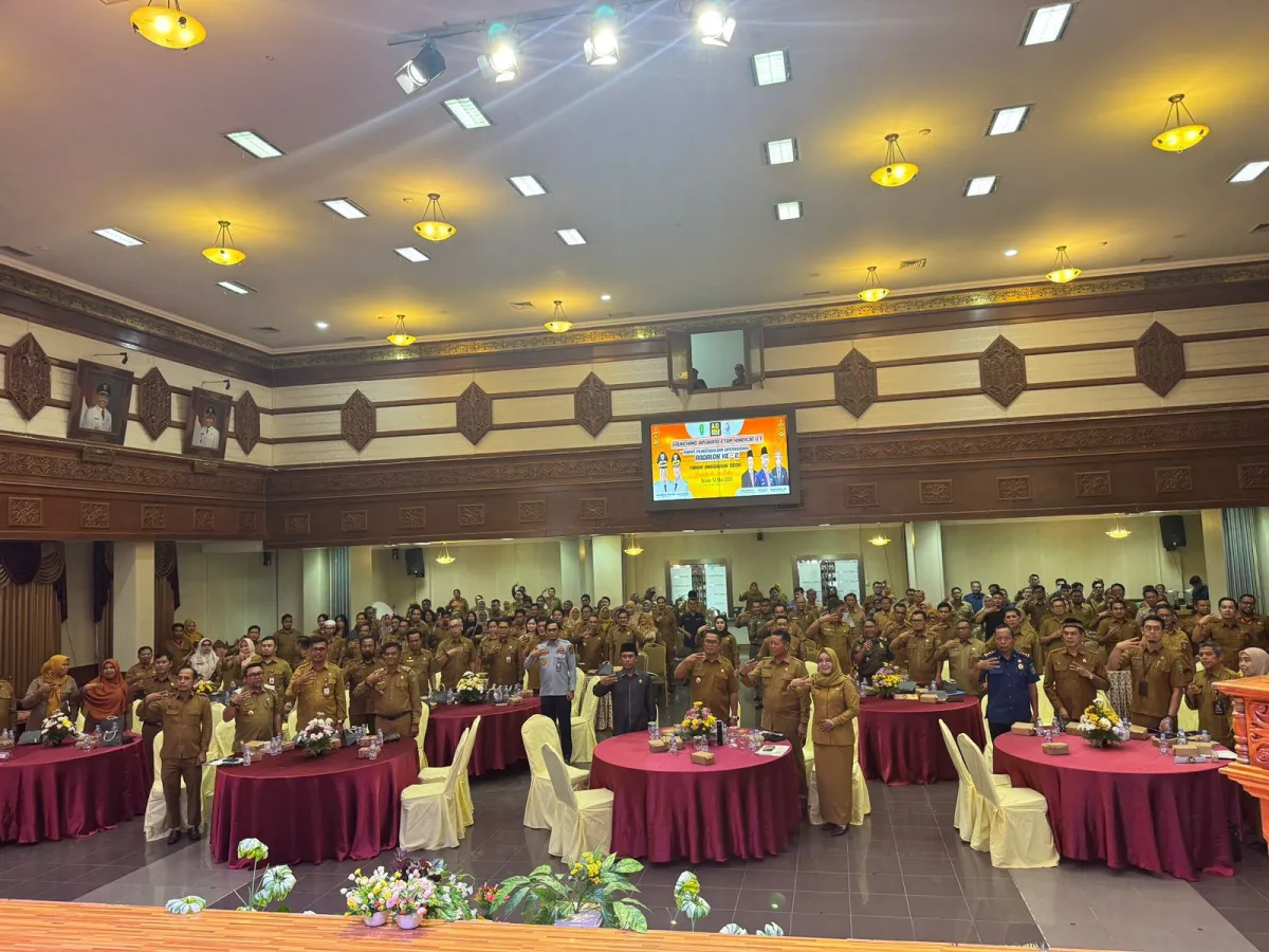 Sat Intelkam Polres Kutai Timur Monitoring Peluncuran Aplikasi Etam Kinerja dan Rapat Pengendalian Triwulan I 2026