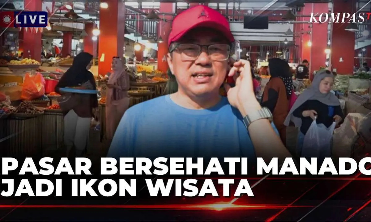 Pasar Bersehati Manado Direvitalisasi, Disiapkan Jadi Destinasi Wisata Kuliner dan Budaya