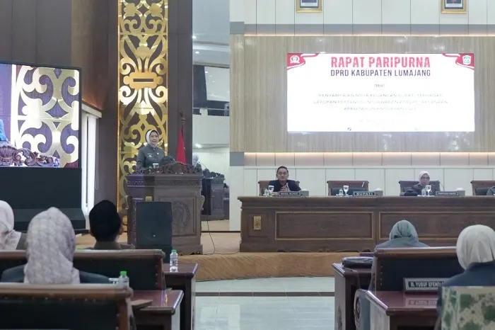 DPRD Lumajang Gelar Paripurna Pertanggungjawaban Pelaksanaan APBD 2025