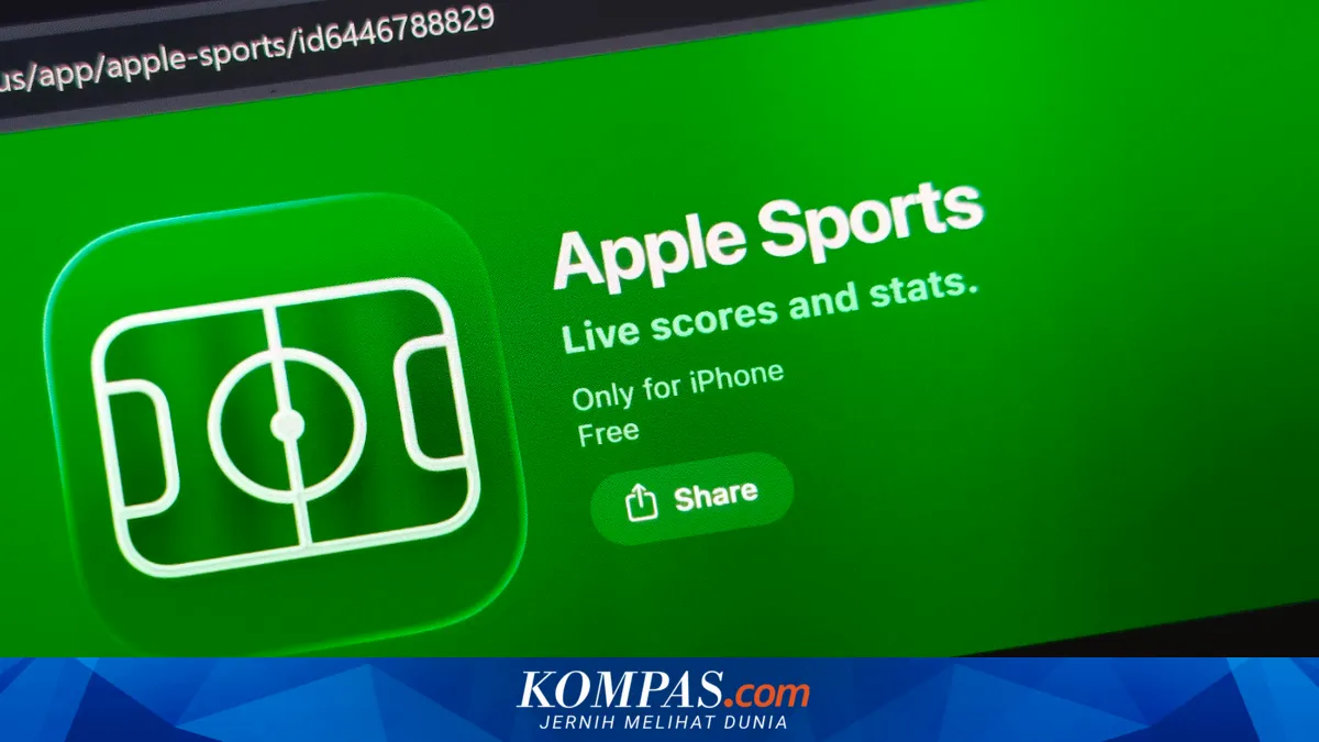 Apple Sports Resmi Tersedia di Indonesia, Pantau Skor Piala Dunia 2026 Secara Real-time