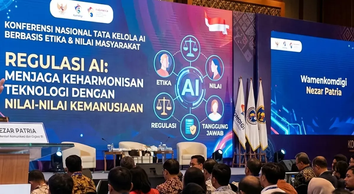 Wamenkomdigi Nezar Patria Soroti Mendesaknya Regulasi Etika AI di Indonesia