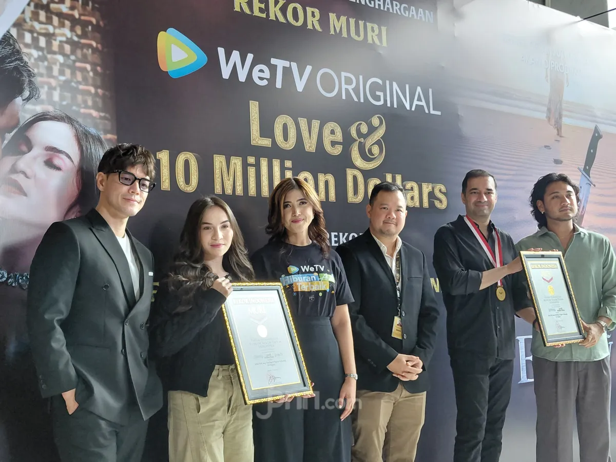 Serial WeTV Love & 10 Million Dollars Catat Rekor MURI, Elina Joerg Ungkap Rasa Bangga