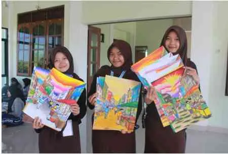 Indomie Untuk Negeri Gelar Edukasi Gizi di SMA N 1 Sanden lewat Senam, Sarapan Bersama, dan Panggung Teater
