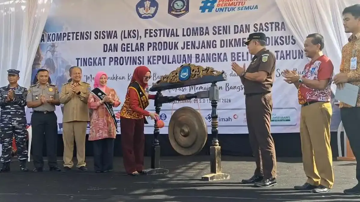 LKS dan FLS3N Dibuka di Kantor Gubernur Bangka Belitung, Fokus pada Penguatan Karakter Siswa