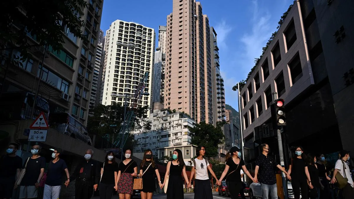 Protes Hong Kong Masuki Hari ke-100, Pendemo Gunakan Beragam Cara Kreatif untuk Bertahan