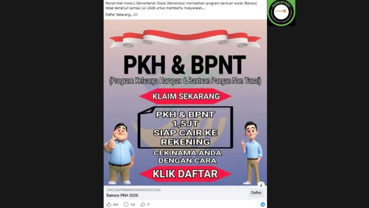 Kemensos Tegaskan Tidak Ada Tautan Pendaftaran Bansos PKH dan BPNT Rp 1,5 Juta, Ini Cara Cek Status Penerima yang Resmi