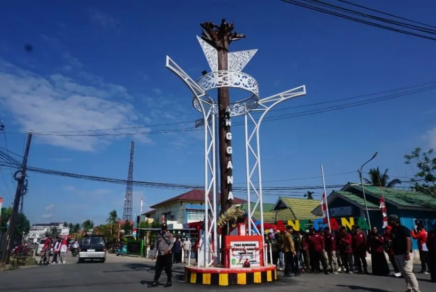 Tugu Bundaran Anggana Diresmikan, Jadi Simbol Identitas dan Ekonomi Lokal