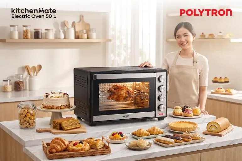 Polytron Rilis Oven Listrik 50 Liter untuk Dukung Produktivitas UMKM Kuliner