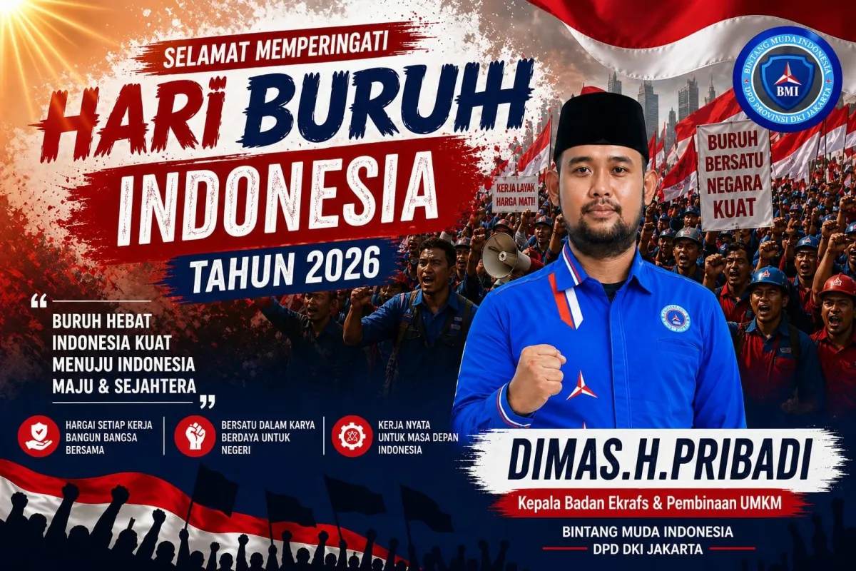May Day 2026: Sinergi Buruh dan UMKM Dinilai Krusial Jaga Ketahanan Ekonomi di Tengah Gejolak Global