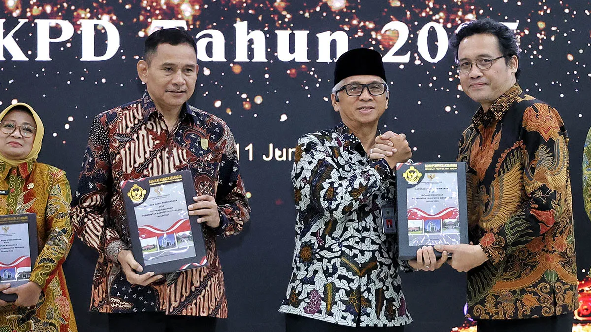 Pemkab Magelang Raih Opini WTP ke-10 atas LKPD 2025