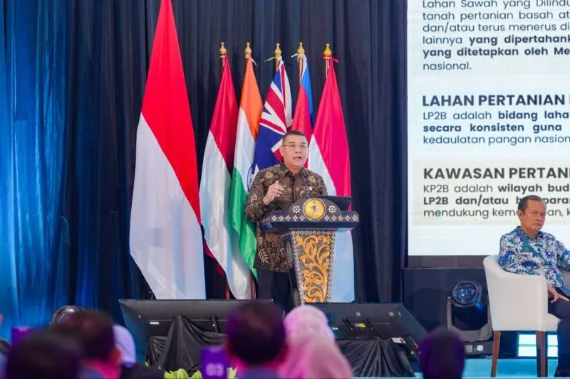 ATR/BPN Targetkan 87 Persen Lahan Baku Sawah Jadi LP2B pada 2029 untuk Jaga Kedaulatan Pangan