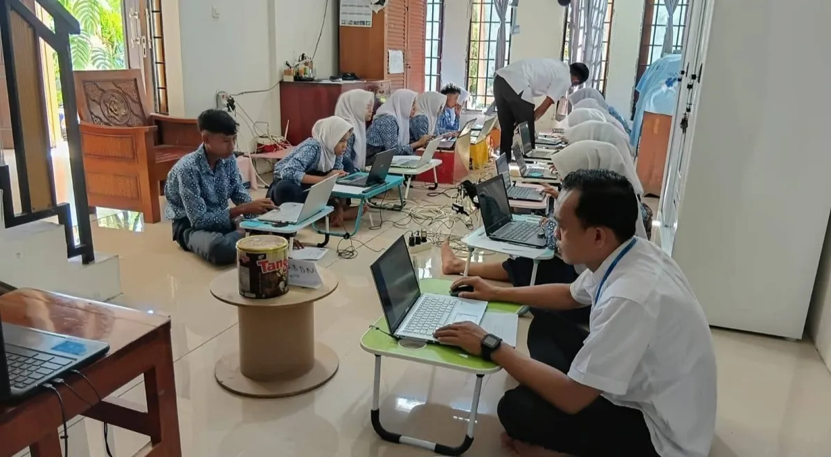 Internet Lemah Hambat Pembelajaran Digital di SMPN 12 Kota Bima, Pemkot Siapkan Solusi Starlink