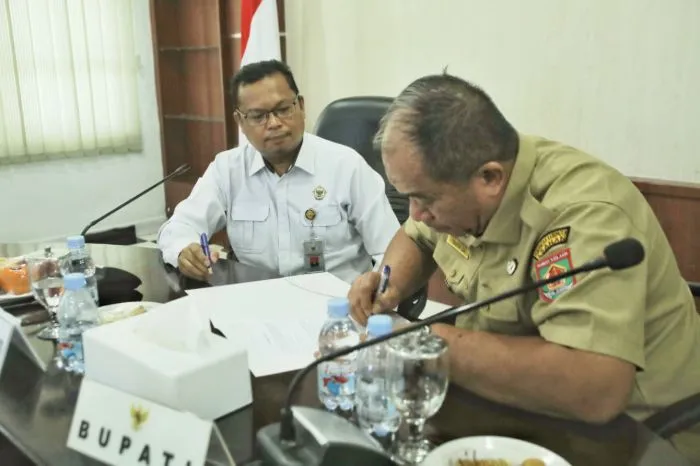 Kepala BPK Perwakilan Sumut Kunjungi Pemkab Asahan, Bahas Pemeriksaan LKPD dan Tindak Lanjut Rekomendasi