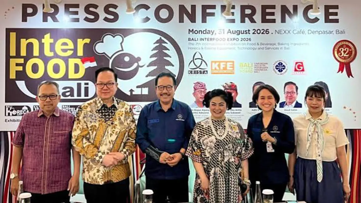 Bali Interfood 2026 Digelar di Nusa Dua, Targetkan 15.000 Pengunjung