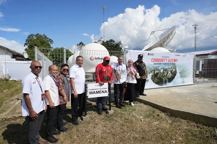 Telkomsat Resmikan Community Gateway Wamena untuk Perkuat Konektivitas Papua Pegunungan