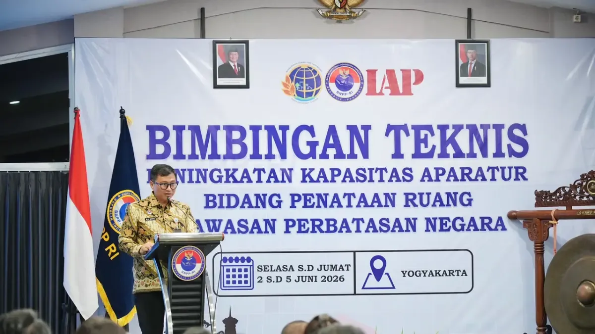BNPP Gelar Bimtek Penataan Ruang Perbatasan untuk Perkuat Kapasitas Aparatur