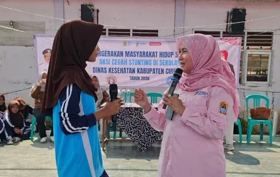 Dinkes Kabupaten Cirebon Perkuat Germas di Sekolah untuk Cegah Stunting Sejak Remaja