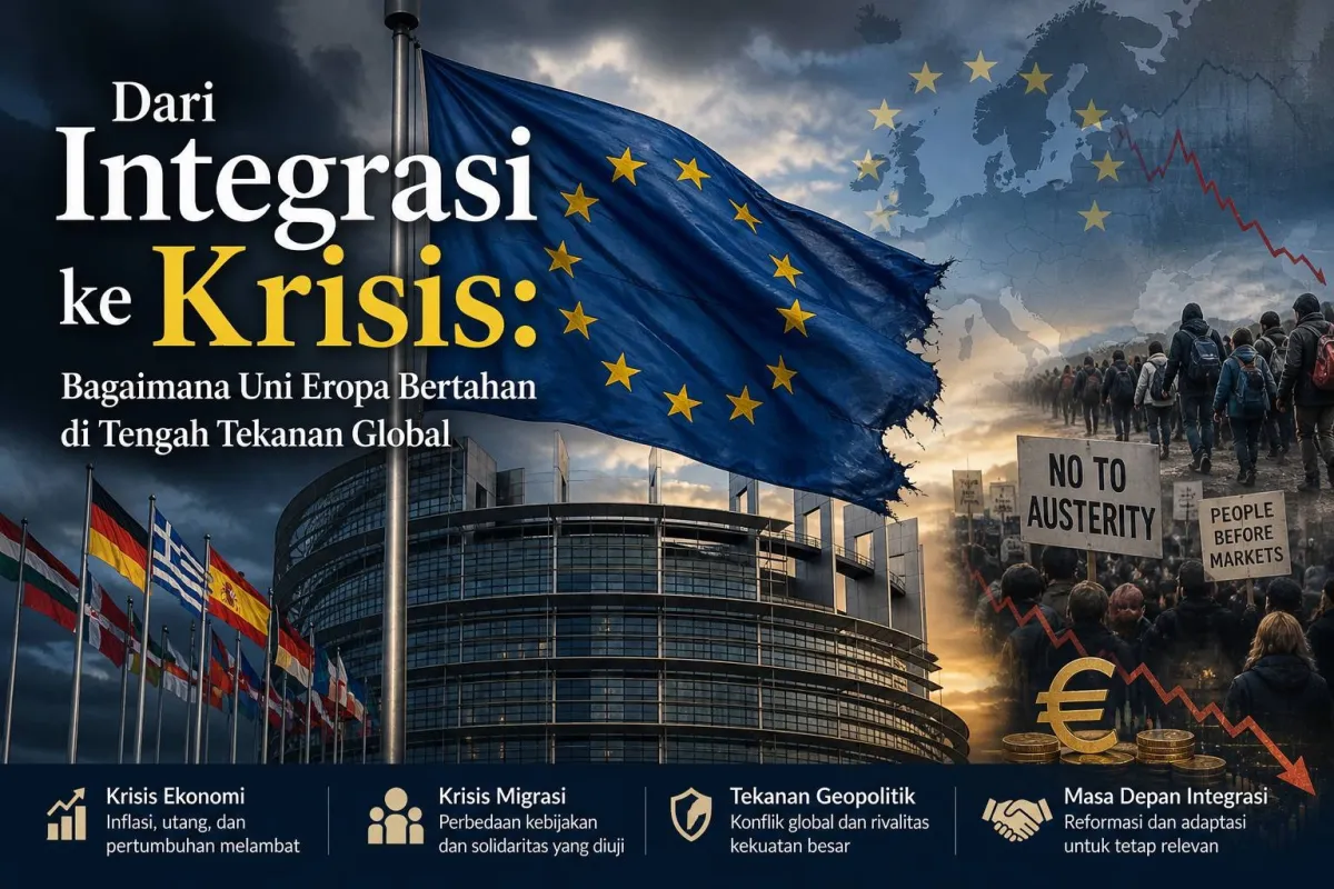 Uni Eropa Diuji Krisis Internal dan Tekanan Global di Tengah Upaya Menjaga Integrasi