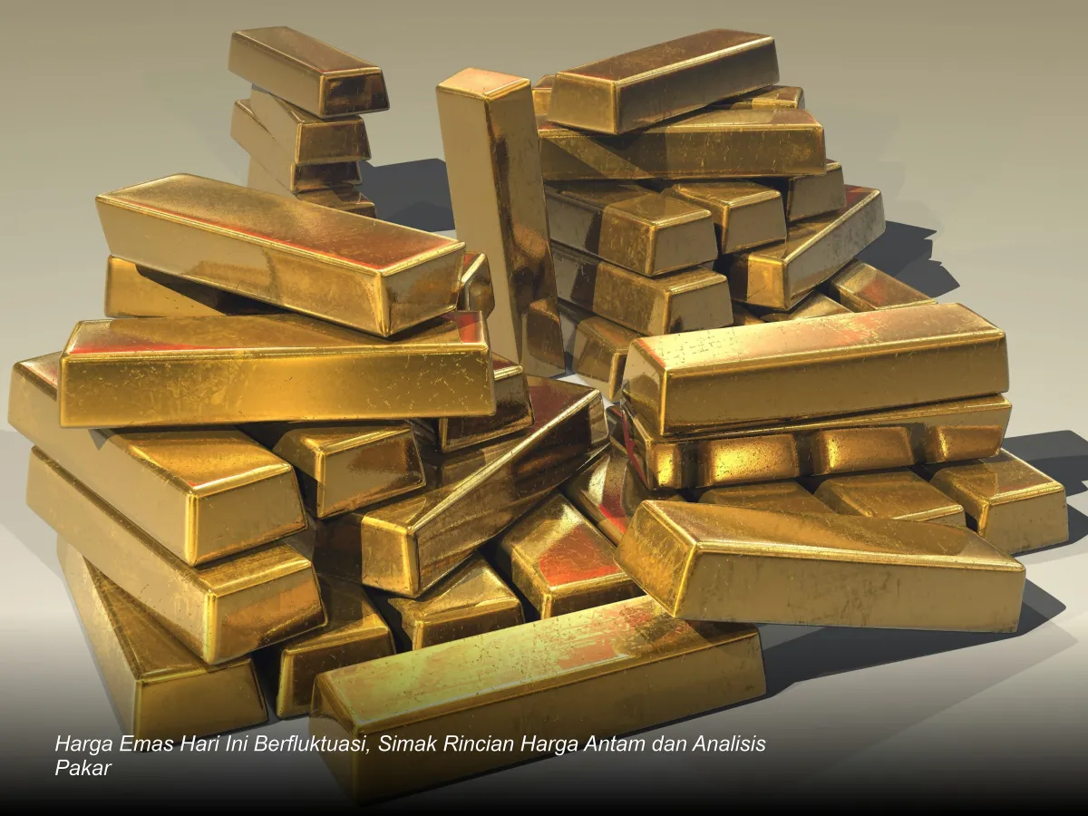 Harga Emas Berfluktuasi, Ini Rincian Estimasi Harga Batangan per Gram