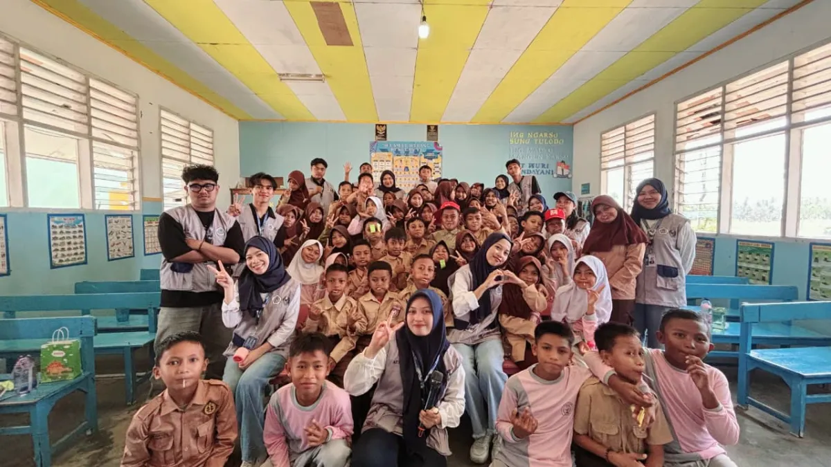 Mahasiswa KKN Tematik II UNG Edukasi Gizi Seimbang dan Pola Hidup Sehat untuk Cegah Stunting di SDN 4 Tibawa