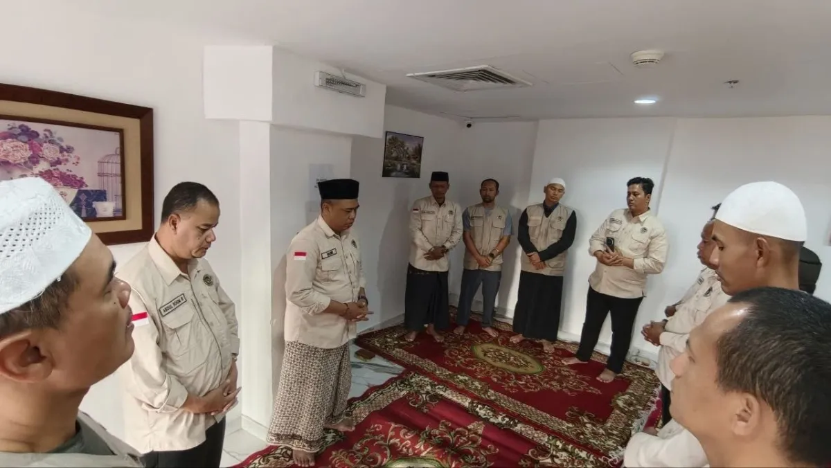 PPIH Daker Bandara Gelar Salat Ghaib dan Doa Bersama untuk Ibunda Petugas Haji yang Wafat
