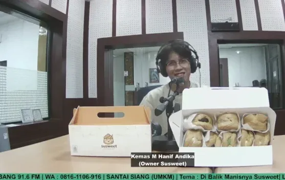 Mantan Programmer di Palembang Kembangkan Bisnis Kue Sus Berukuran Besar Lewat Susweet