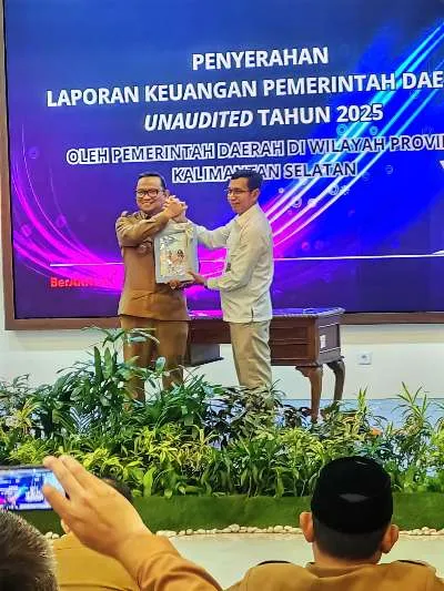 Bupati Tabalong Serahkan LKPD Unaudited 2025 ke BPK Kalsel Tepat Waktu